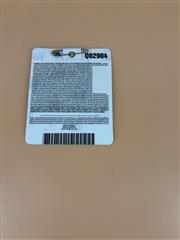 SPORTS MEMORABILIA: AUGUSTA NATIONAL MASTERS BADGE 2018 SERIAL NUMBER QO2904